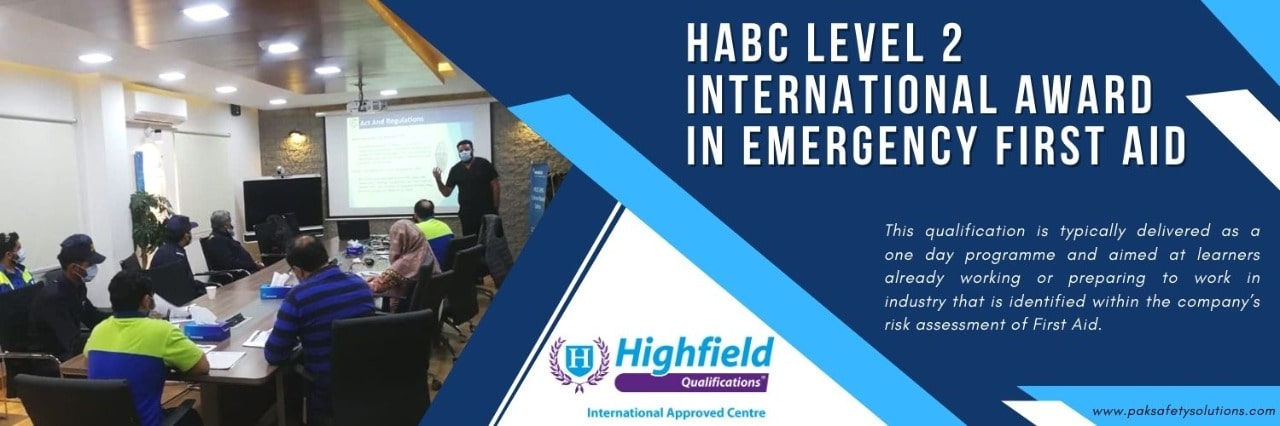 HABC Level 2 International Award in Emergency First Aid Upcoming Event Training